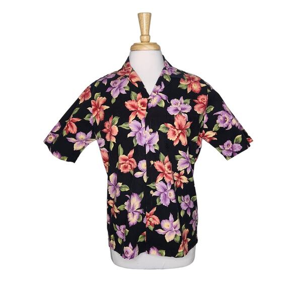 Pride of Hawaii Vintage Button Down Shirt Large - Picture 1 of 7